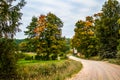 Road in the Fall Royalty Free Stock Photo