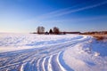 Road on farm