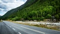 Road with forest