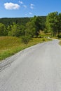 Road in French Alps Royalty Free Stock Photo