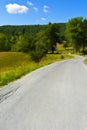 Road in French Alps Royalty Free Stock Photo