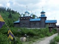 Domes of the ancient Slavic church