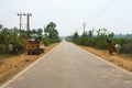 Road going to Rajiv Gandhi National Park in Nagarhole, Karnataka, India