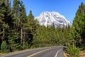 Road in Grand Teton National Park Royalty Free Stock Photo