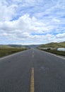 The Road in the grassland