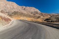 Road in Hajar Mountains, Om