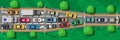 Road Highways with Many Different Vehicles