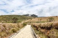 Road in Horton Plains National Park, Sri Lanka.