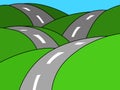 road illustration