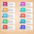 Road infographic design template and marketing icons. Royalty Free Stock Photo