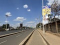 Road and Infrastructure in Nairobi Kenya Royalty Free Stock Photo