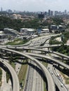 Road intersection in Damansara