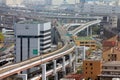 Road intersection in Japan Royalty Free Stock Photo