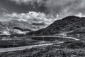 Road through Jelepla Pass, Dzuluk, Sikkim