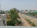 Road of Karimnagar telangana A.p india Royalty Free Stock Photo