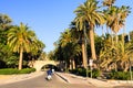 Road in Kos town Royalty Free Stock Photo
