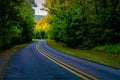 Road Through Lake Fort Smith State Park Royalty Free Stock Photo