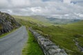 Road leading to the Healy Pass, Ireland, Europe Royalty Free Stock Photo