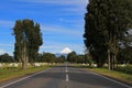 Road leading to Osorno Volcano, Patagonia, Chile Royalty Free Stock Photo