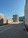 Toljevac Tower in Mali Ston, Croatia Royalty Free Stock Photo