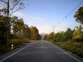 This road leads to the mountain ahead