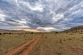 Road of Maasai Mara Royalty Free Stock Photo