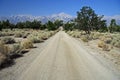 Road Through Manzanar Royalty Free Stock Photo