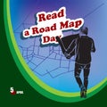 Road Map Reading Day Royalty Free Stock Photo