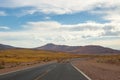 A road in the middle of Atacama Desert, Chile