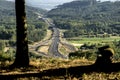 Road from Monforte de Lemos to BÃÂ³veda in Lugo