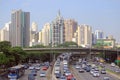 Road motion in Sao Paolo, Brazil