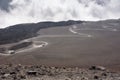 Road on the Mount Etna Royalty Free Stock Photo