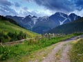 Road on mountain Royalty Free Stock Photo