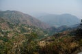 Road on the mountains of Bhimtal Nainital Royalty Free Stock Photo