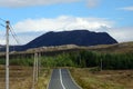 Road in the mountains, Connemara National Park, Ireland Royalty Free Stock Photo