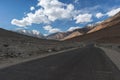 Road in mountains Himalayas.Ladakh, Jammu and Kashmir, India