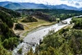 road in the mountains, photo as a background , in janovas fiscal sobrarbe , huesca aragon province