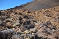 The road in the mountains, the rise of the volcano, in the mountains, summer trip, rocks texture 2