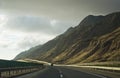 Road through the moutain