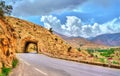 Road N31 in Batna Province of Algeria Royalty Free Stock Photo