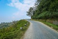 Road in Nagarkot Royalty Free Stock Photo