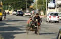 Road in Naypyitaw, Myanmar