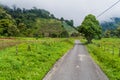 Road near Bajo Grande village near Baru volcano, Pana