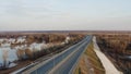 Road near forest