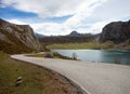 Road near Lake Enol.