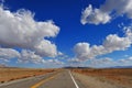 Road in Nevada desert