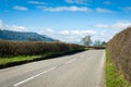 Road through the North Wales countryside Royalty Free Stock Photo