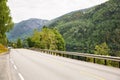 Road in Norway Royalty Free Stock Photo