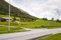 Road in Norway Royalty Free Stock Photo