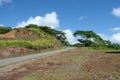 Road in Nuku Hiva Royalty Free Stock Photo